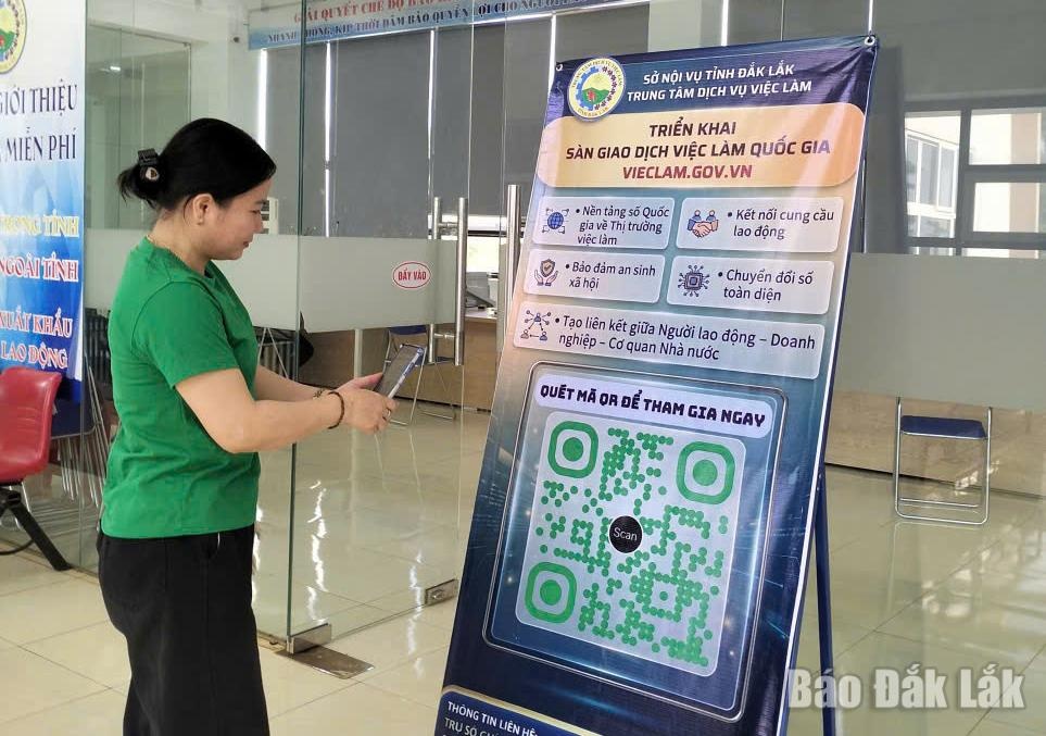 Kết nối thị trường lao động trên nền tảng số