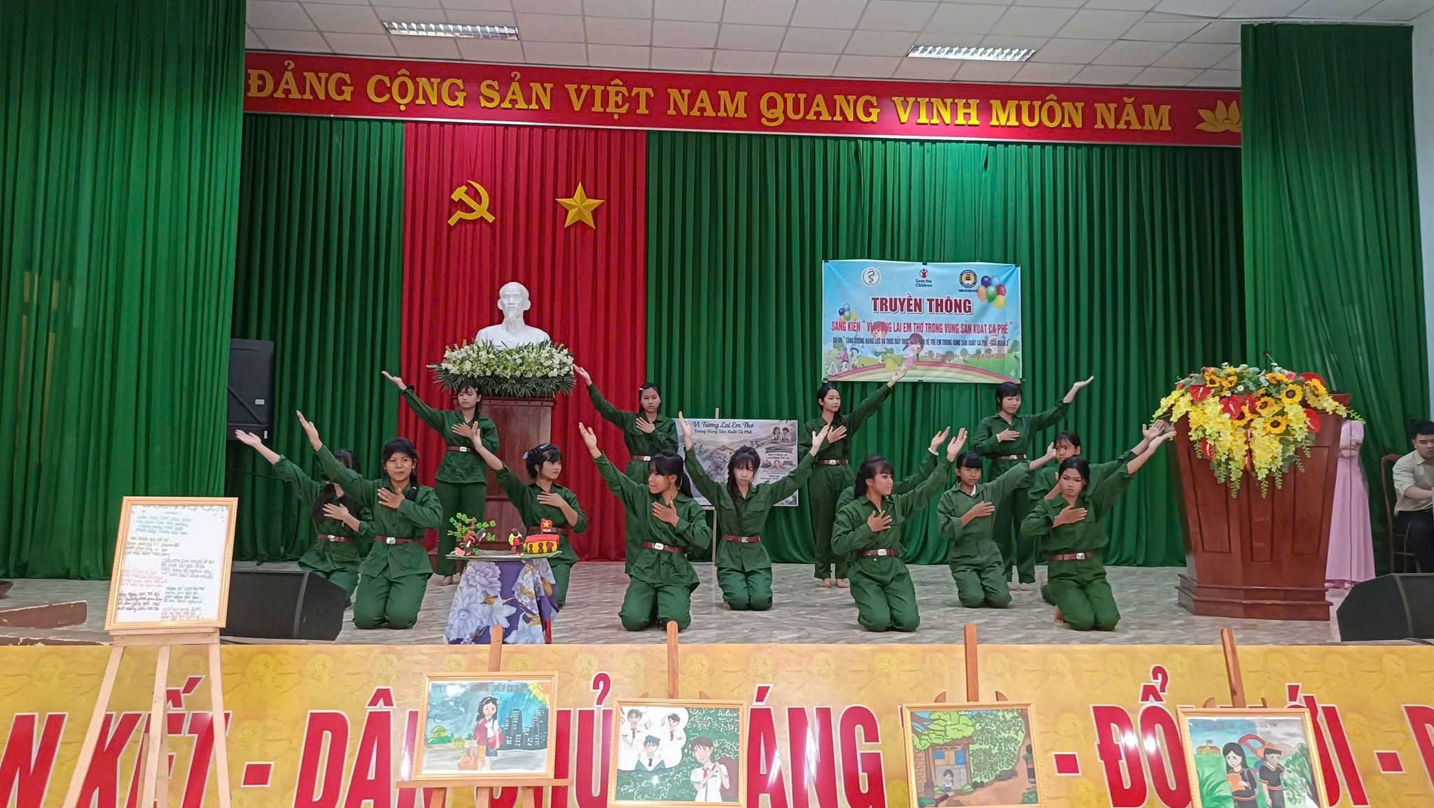 Chương trình truyền thông sáng kiến “Vì tương lai em thơ trong vùng sản xuất cà phê” thuộc Dự án “Tăng cường năng lực và thúc đẩy thực hành bảo vệ trẻ em trong vùng sản xuất cà phê, giai đoạn 2