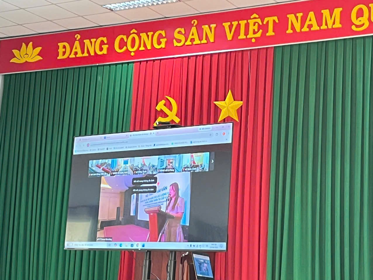 XÃ CUÔR ĐĂNG THAM GIA HỘI THẢO THAM VẤN HOÀN THIỆN KHUNG TÀI LIỆU TẬP HUẤN CHO LỰC LƯỢNG XUNG KÍCH PHÒNG, CHỐNG THIÊN TAI CẤP XÃ